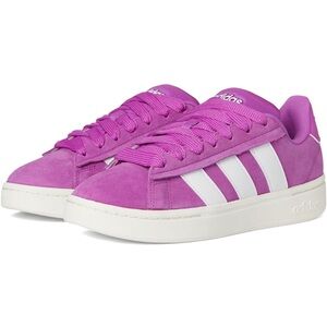 Adidas Pink and White Sneakers Classic Court Style size 7 or 8 U/choice